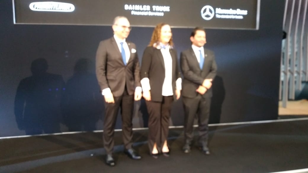 Daimler présente sa stratégie financière pour les transporteurs à l'Expo Transporte Anpact