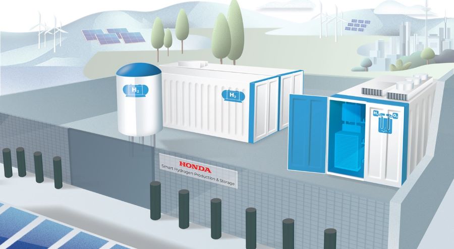 Honda fonctionne à l'hydrogène