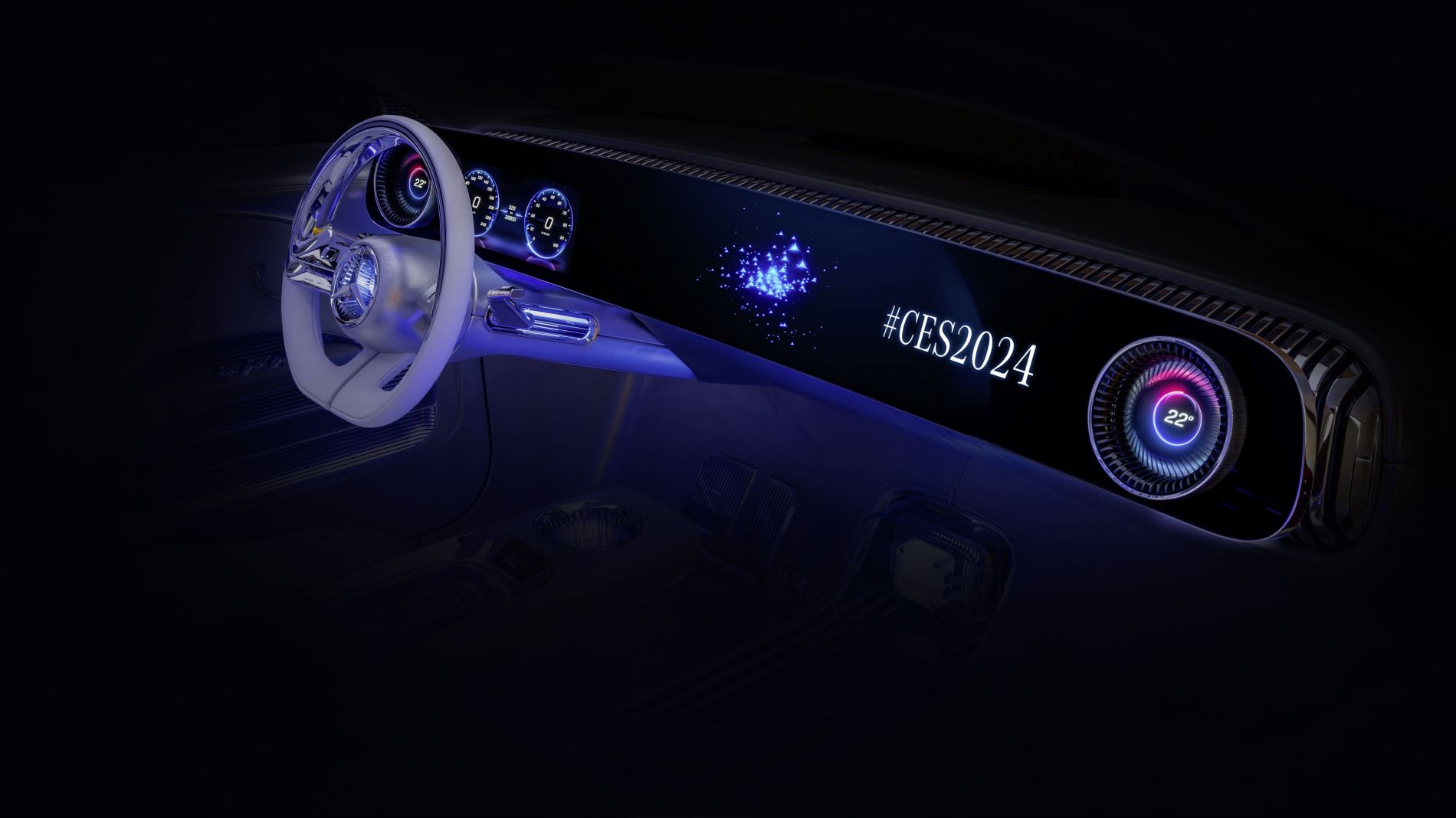 Mercedes-Benz présente sa vision d'une expérience utilisateur hyper-personnalisée au CES 2024