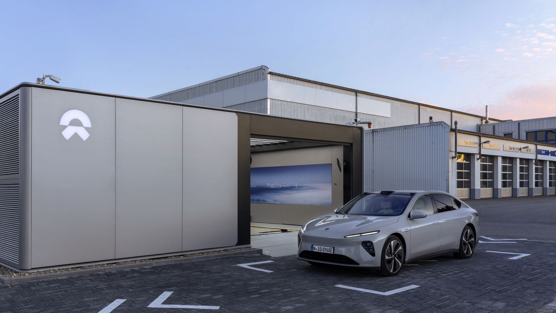 NIO renforce la technologie d'échange de batteries de troisième génération en Europe