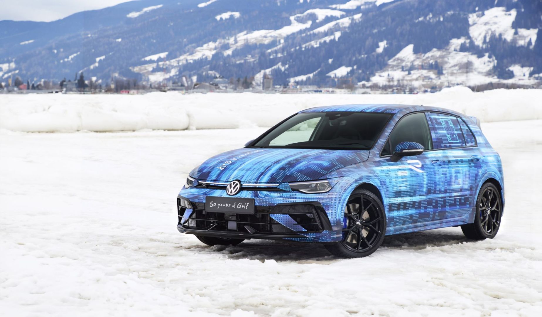 Course sur glace à Zell am See : Volkswagen offre un premier aperçu de la nouvelle Golf R