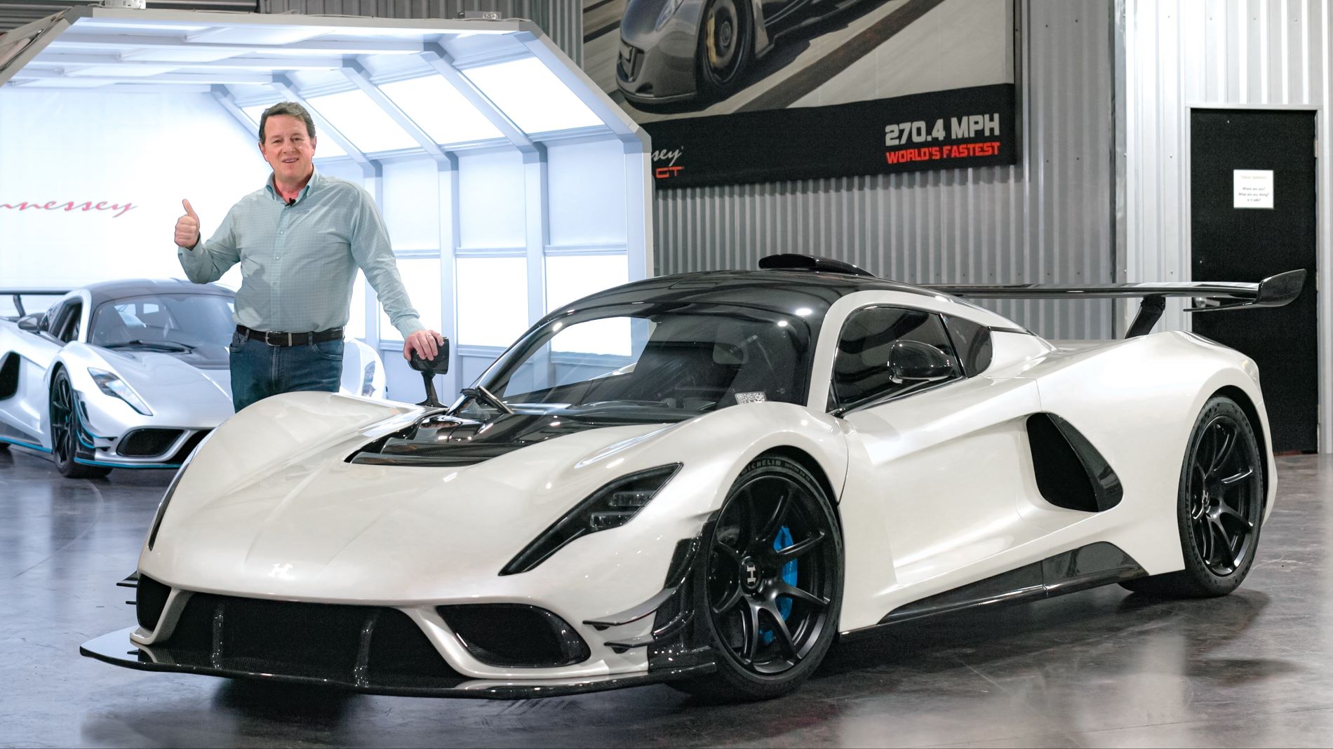Hennessey célèbre le prix de la « voiture la plus rapide du monde » avec des projets de 300 mph