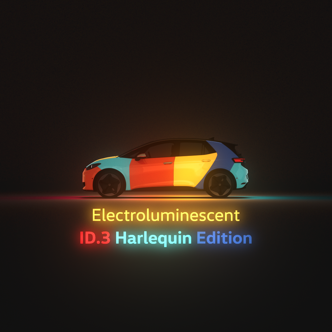 Ça fait de l'ombre ?  Peinture Harlequin prête pour le retour de Volkswagen en avril, avec une touche électrifiée
