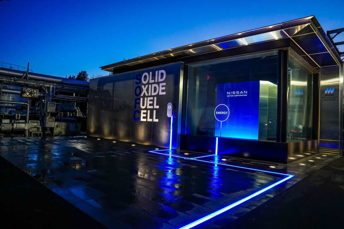 Nissan teste un système de production d’électricité stationnaire alimenté au bioéthanol