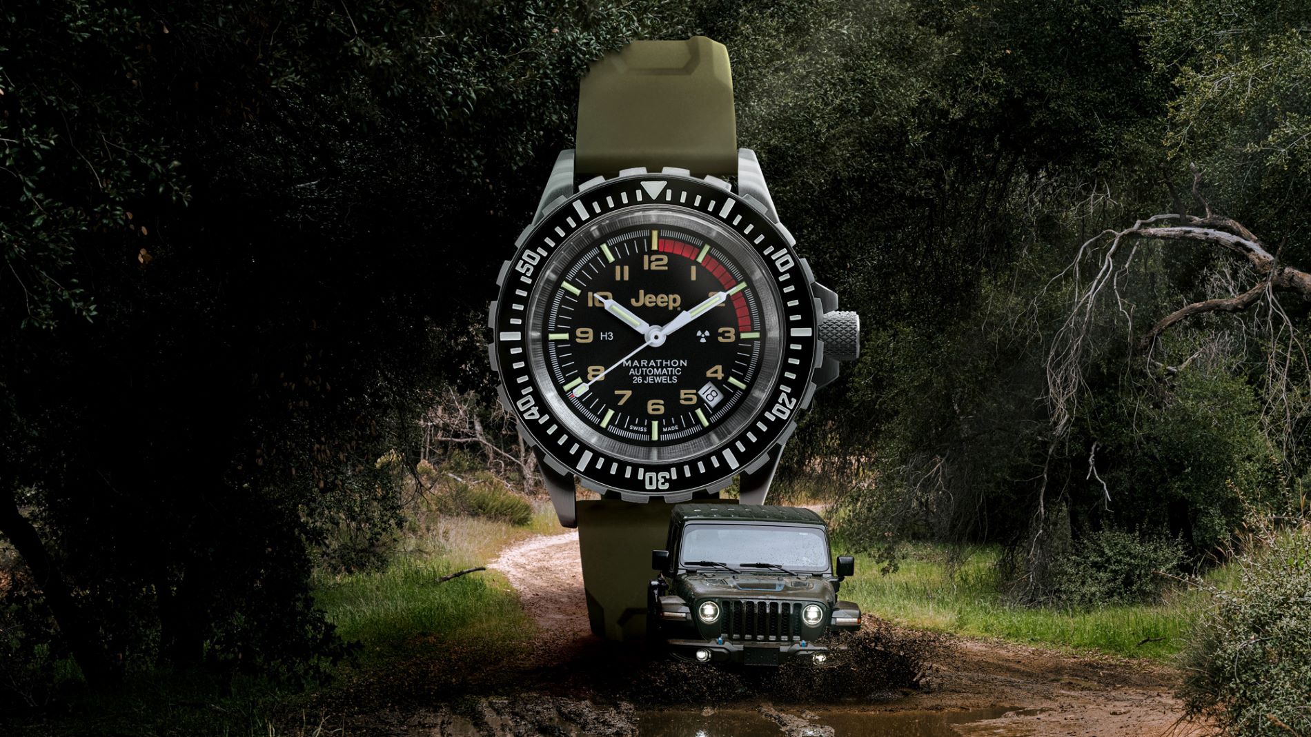 Marathon Watch et la marque Jeep® unissent leurs forces dans une puissante collaboration