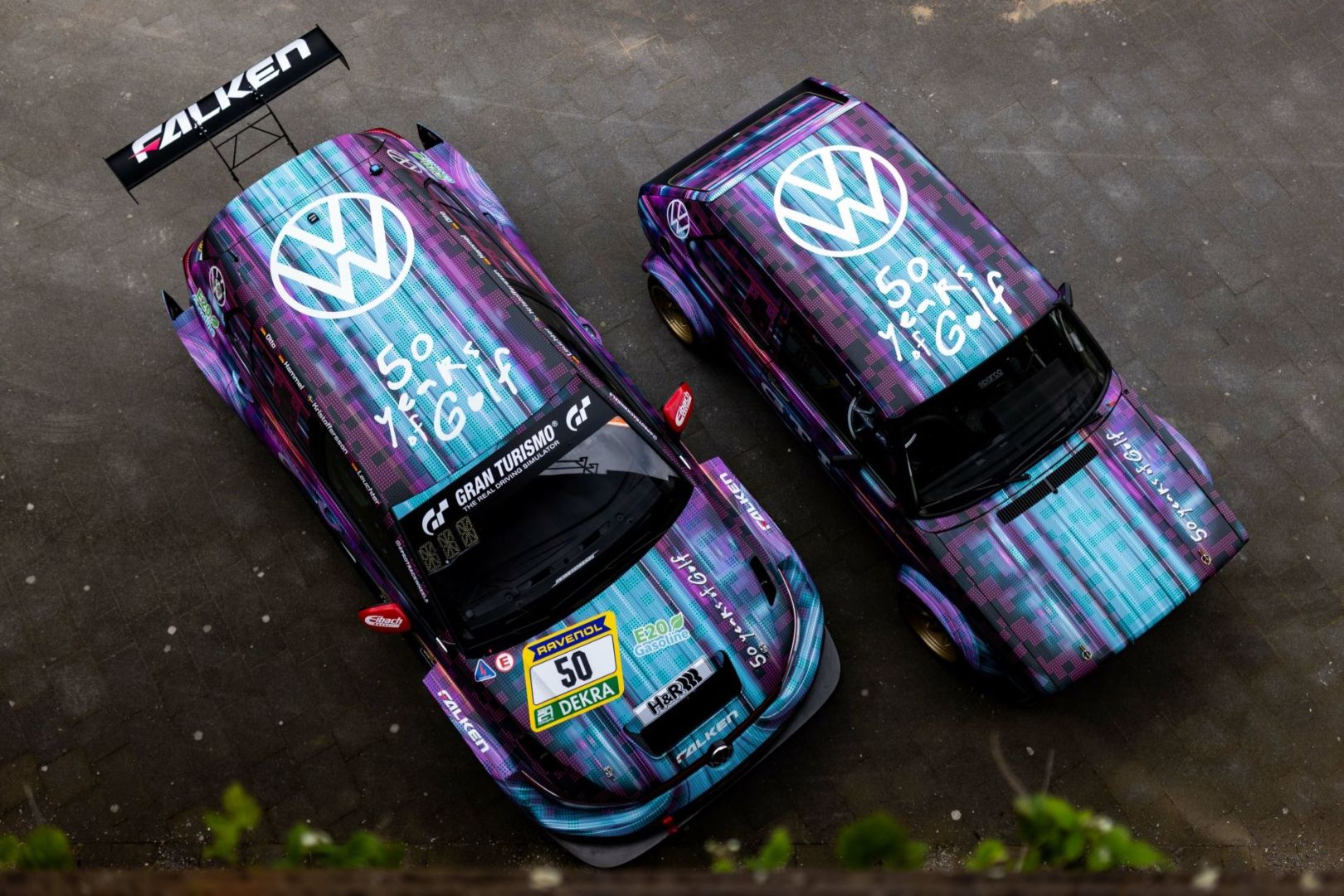 Volkswagen célèbre les 50 ans de la Golf aux 24 Heures du Nürburgring