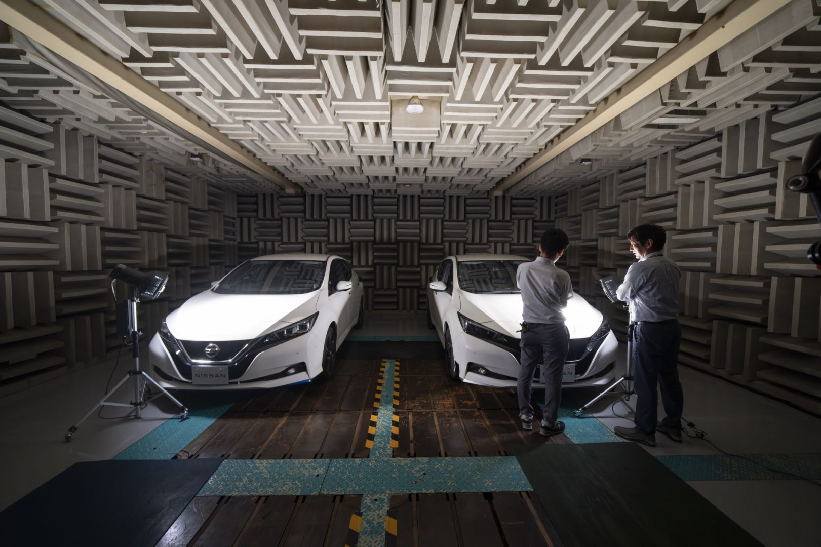 Nissan teste la technologie de peinture à froid