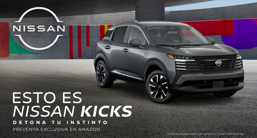 La prévente exclusive du nouveau Nissan Kicks 2025 commence et vous pouvez la réserver sur Amazon Mexique !