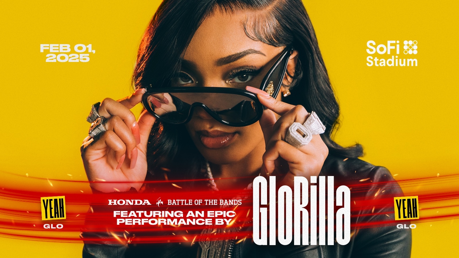La superstar GloRilla, nominée aux GRAMMY, se produira à la Honda Battle of the Bands 2025