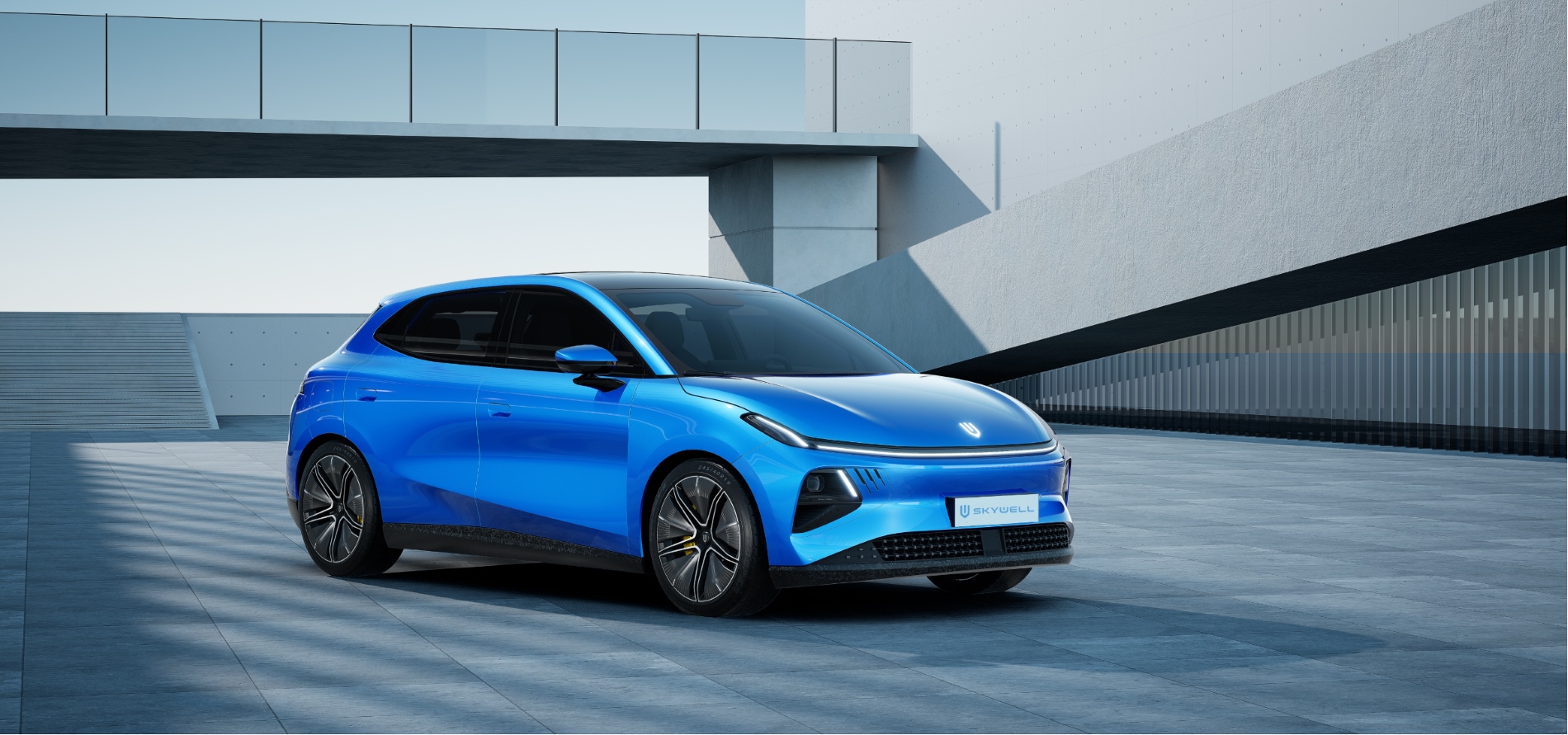 Skywell présente la nouvelle berline agile « Q » au Mondial de l'Automobile de Paris