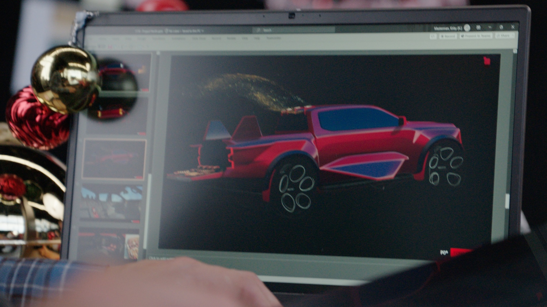 Ford révèle sa collaboration avec Kris Kringle avec le lancement du concept Ranger Raptor North Edition