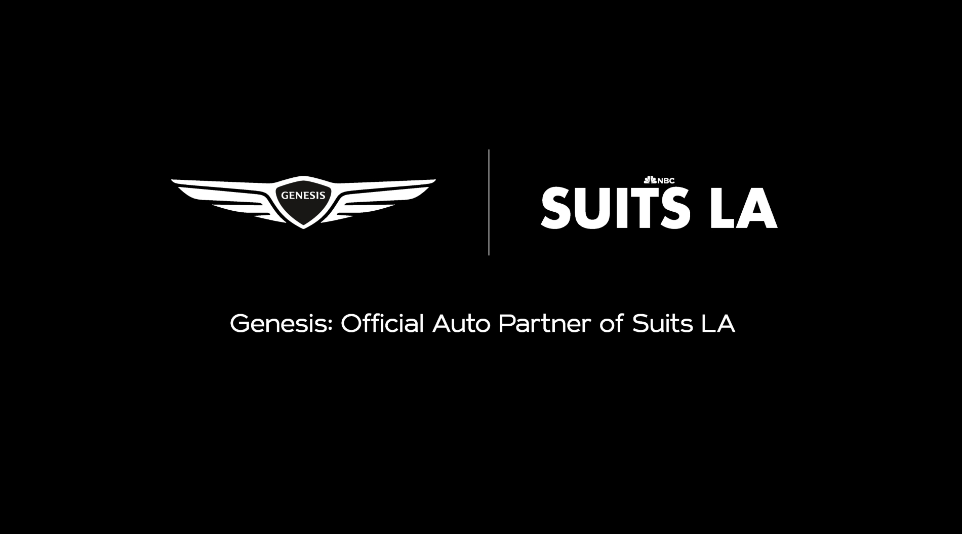 Genesis arrive avec style en tant que partenaire automobile officiel de la série NBC très attendue, "Suit LA"