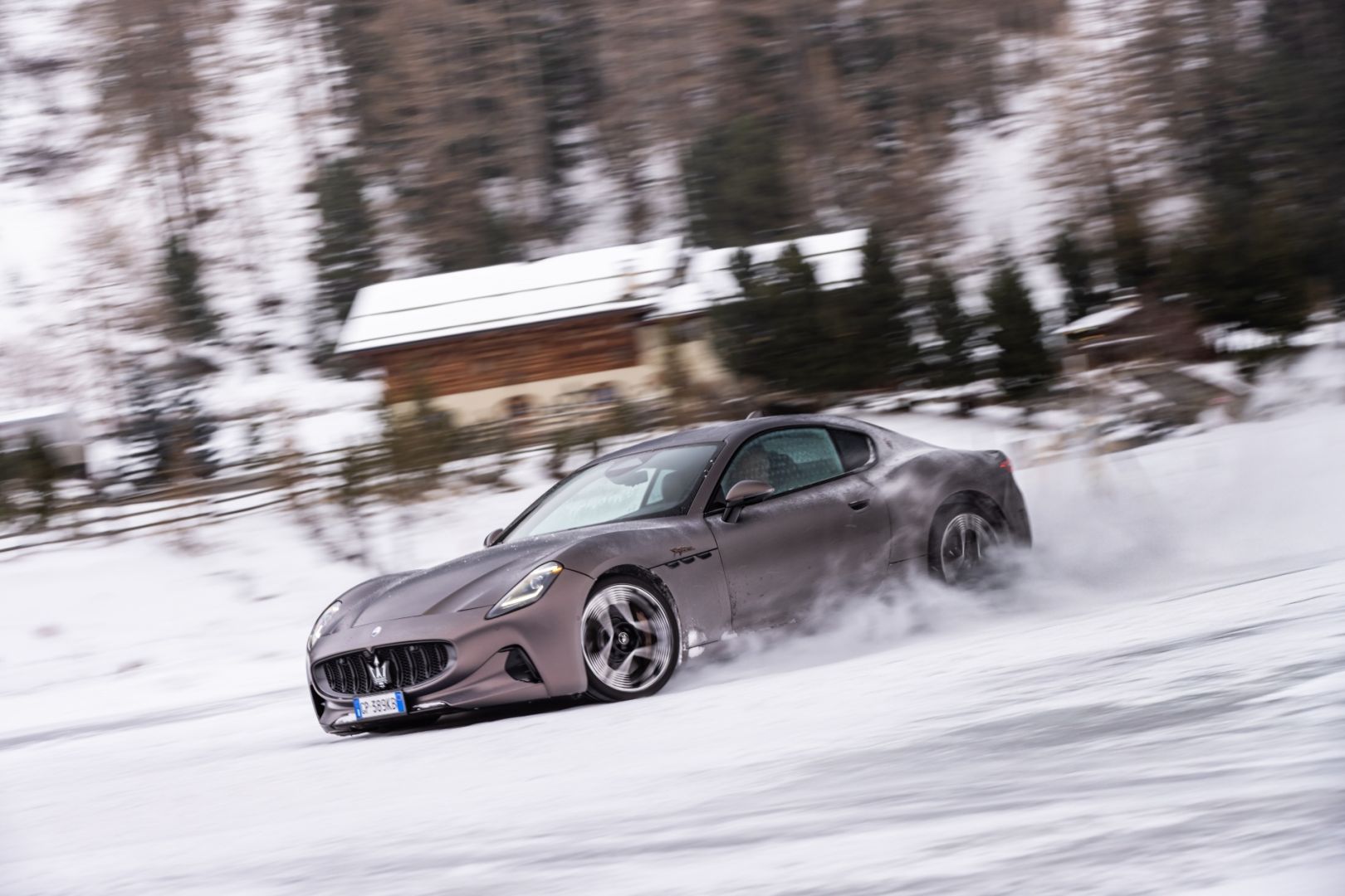Maserati à Ice St. Moritz