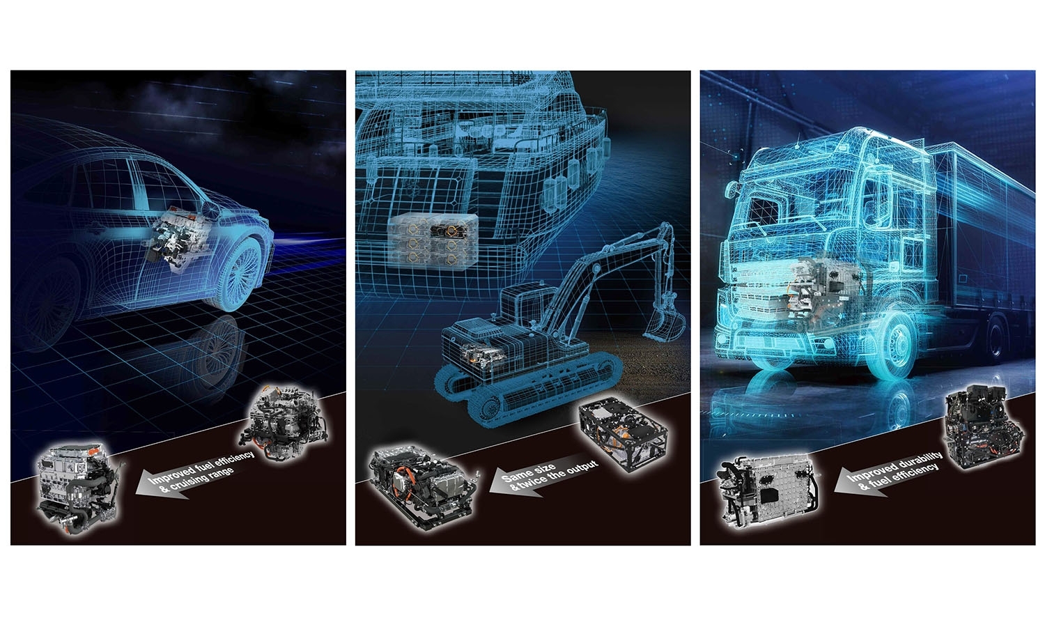 Toyota développe un nouveau système de batterie de carburant