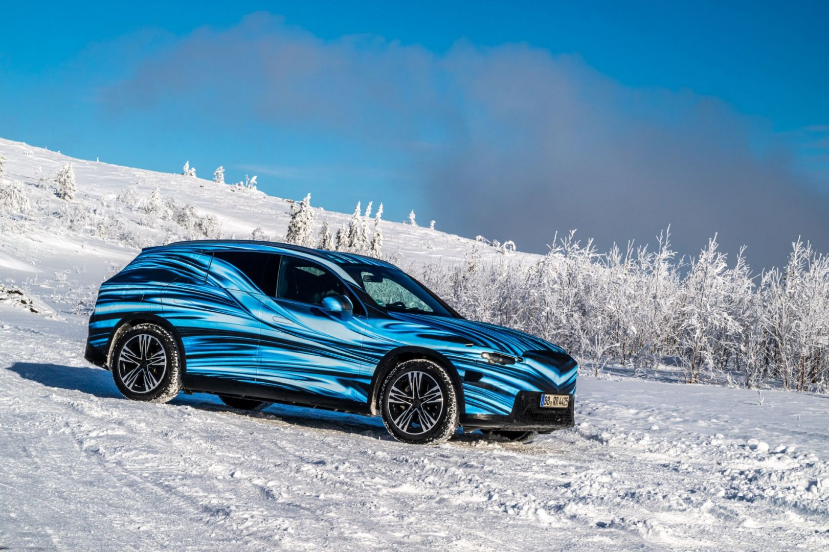 La nouvelle Mercedes-Benz GLC avec la technologie EQ triomphe dans les tests extrêmes en dessous de zéro