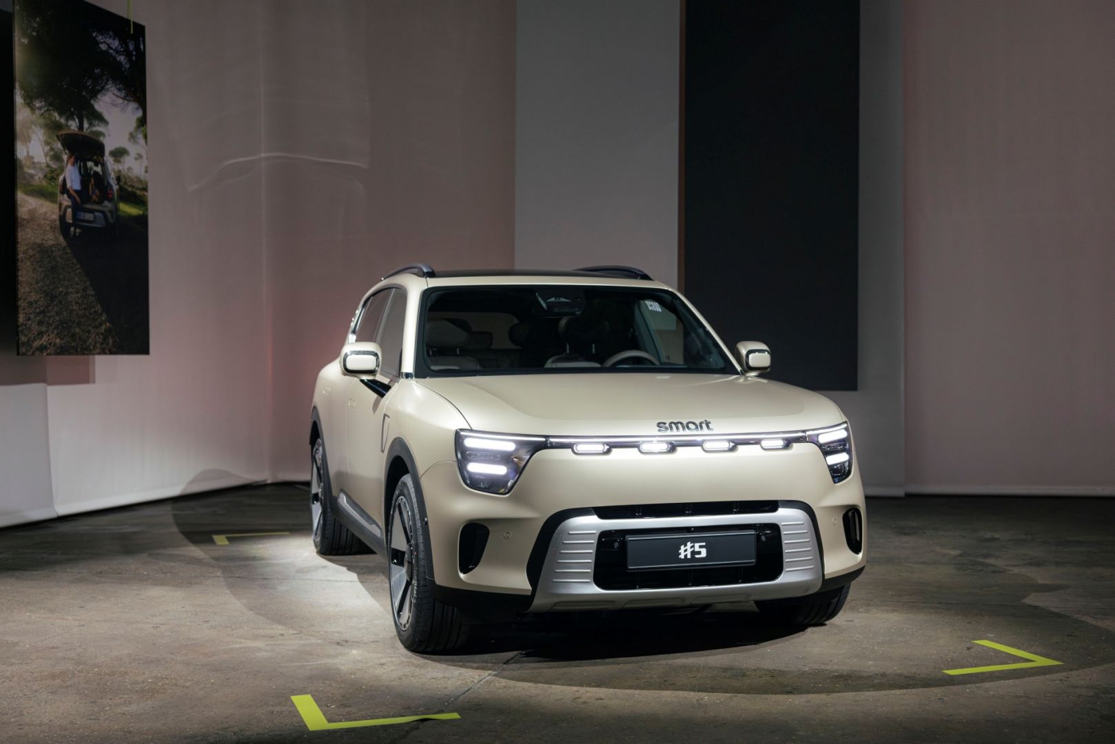 Le Smart # 5 spacieux, polyvalent et technologiquement avancé redéfinit son segment
