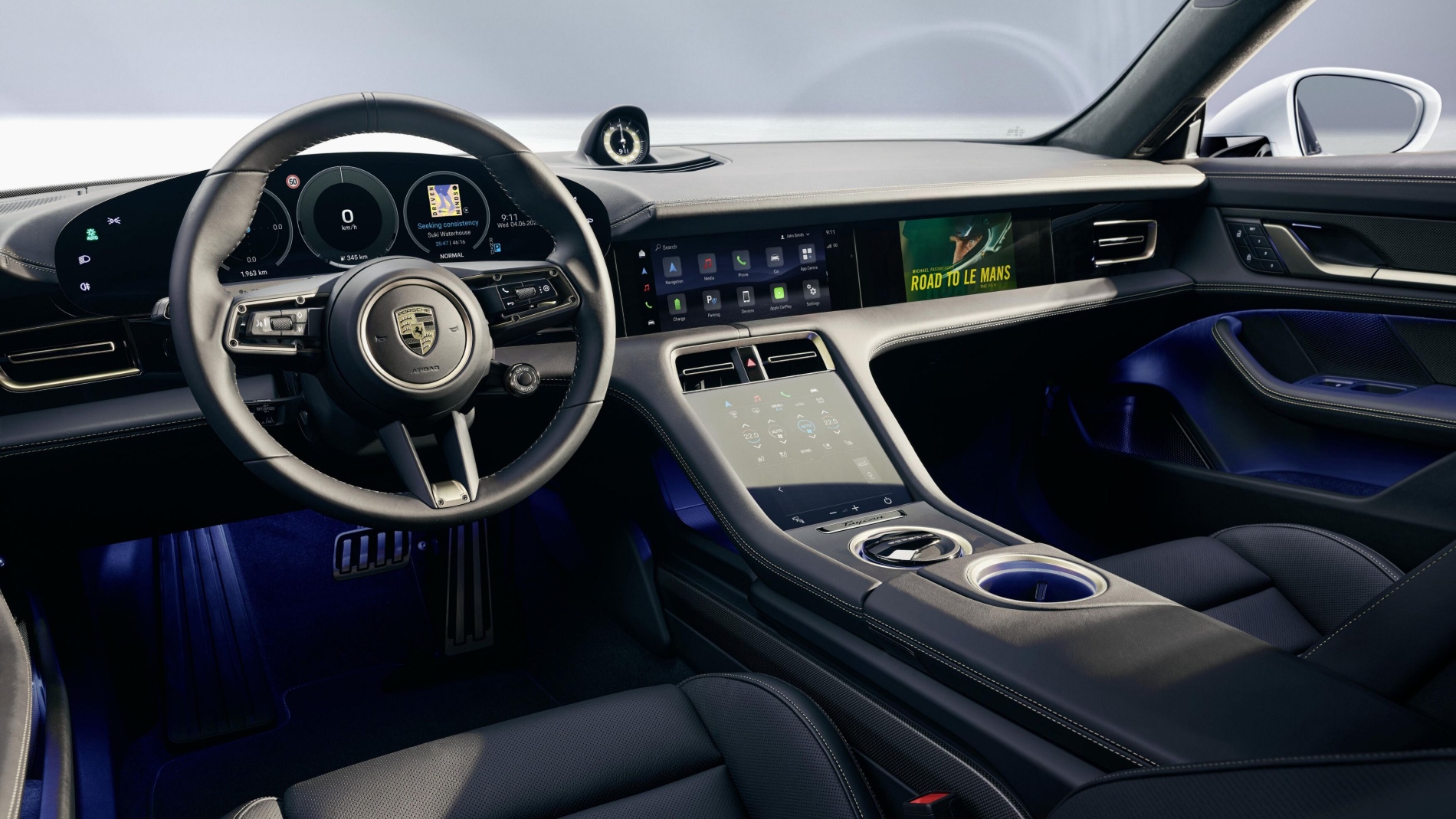 Porsche améliore encore plus ses systèmes numériques dans la voiture