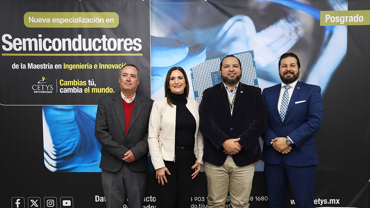 Semi-conducteurs: Nouvelle spécialité dans le maître de Cetys Engineering