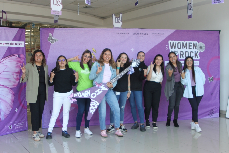 Volkswagen de México conduit à Silao la bénévole "Strong, audacieuse et inspirante"