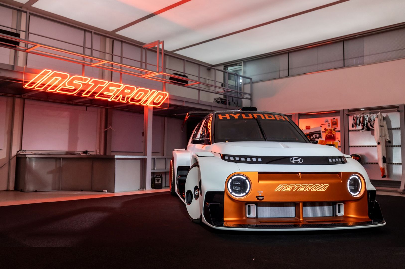 Accelera avec Insteroid: Le concept-car inspiré des débuts de Hyundai Motor Games à Séoul