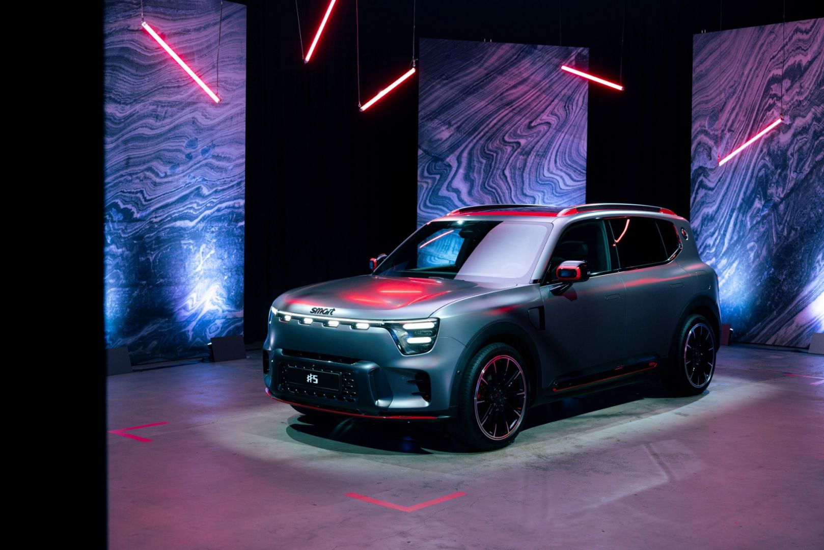 Fait pour mettre en évidence: première mondiale du Brabus Smart # 5