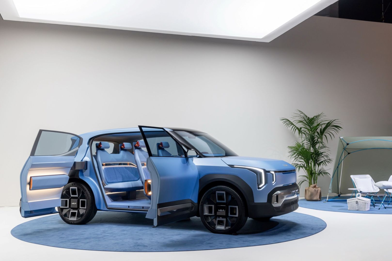 Kia Concept EV2 combine la conception centrée sur l'utilisateur comme vision des intérieurs Kia