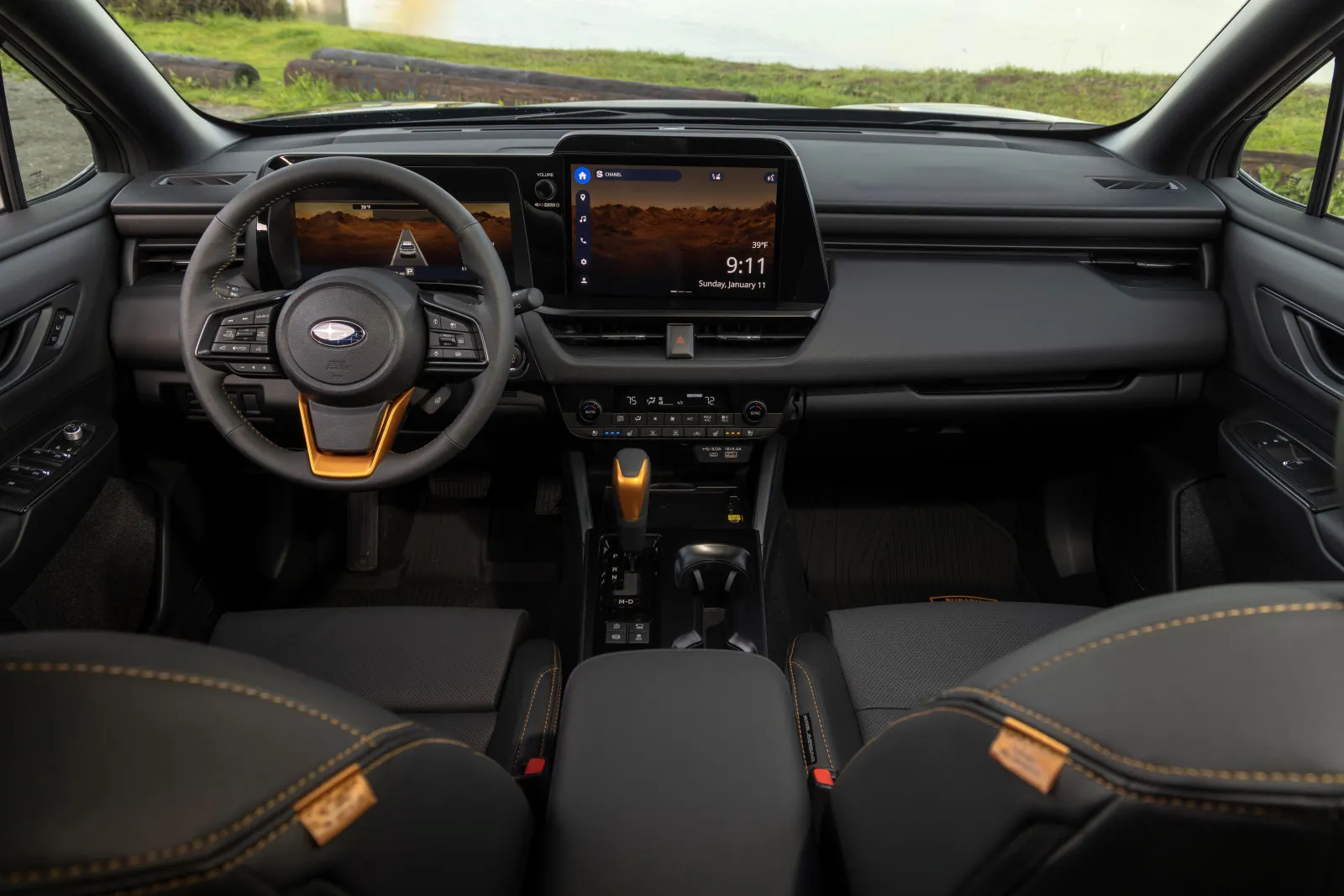 L’intérieur d’une Subaru Outback Wilderness 2026.