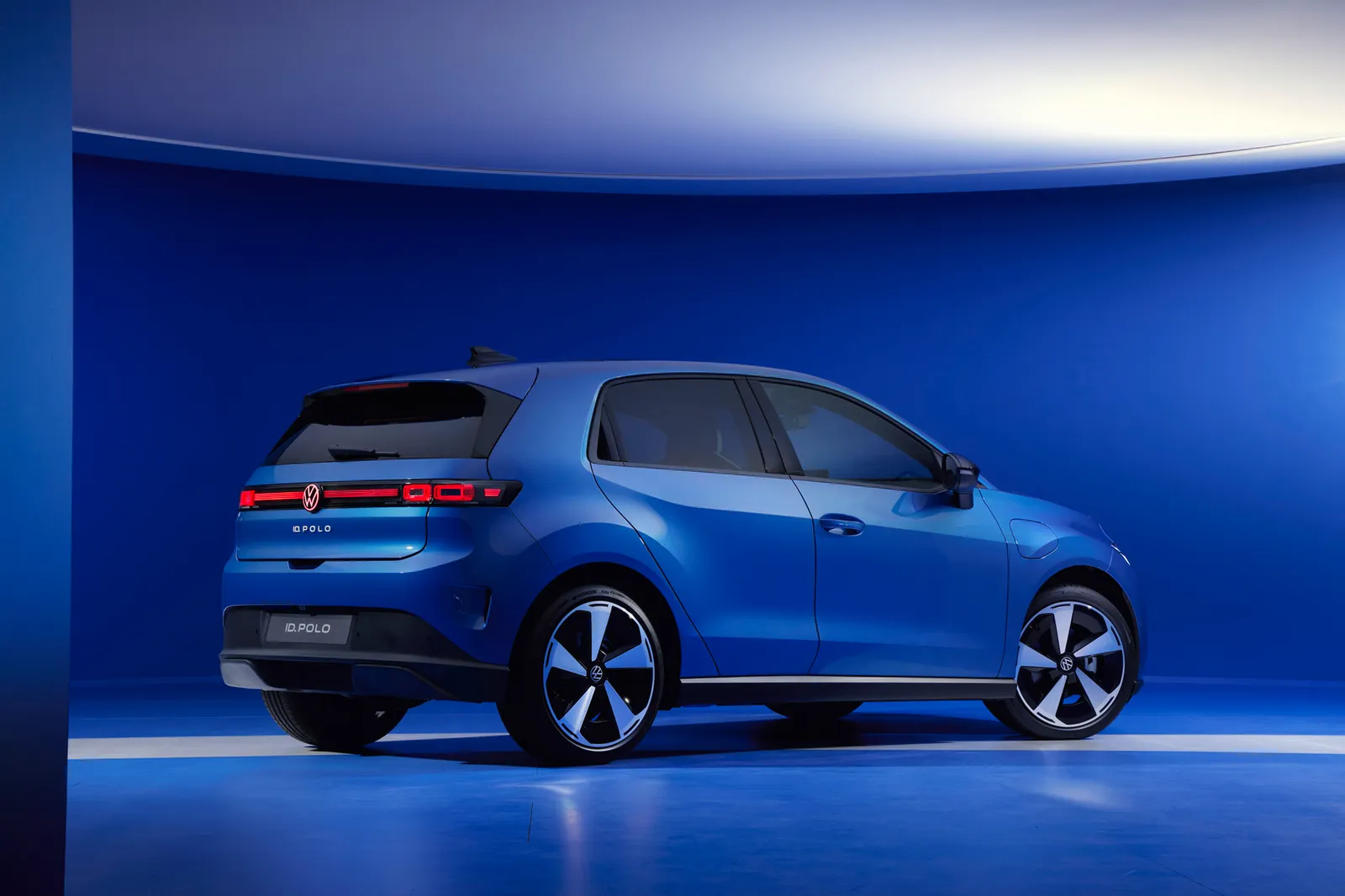 Numéro d'identification VW. Polo EV, vue latérale arrière