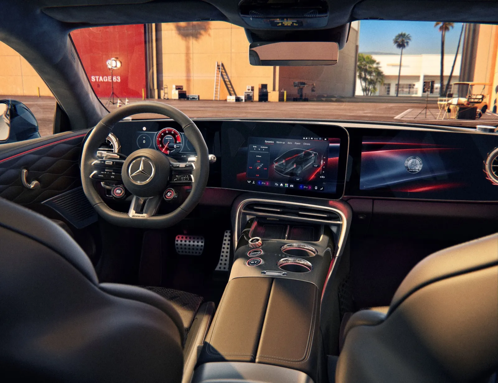 À l’intérieur de la Mercedes-AMG GT 53