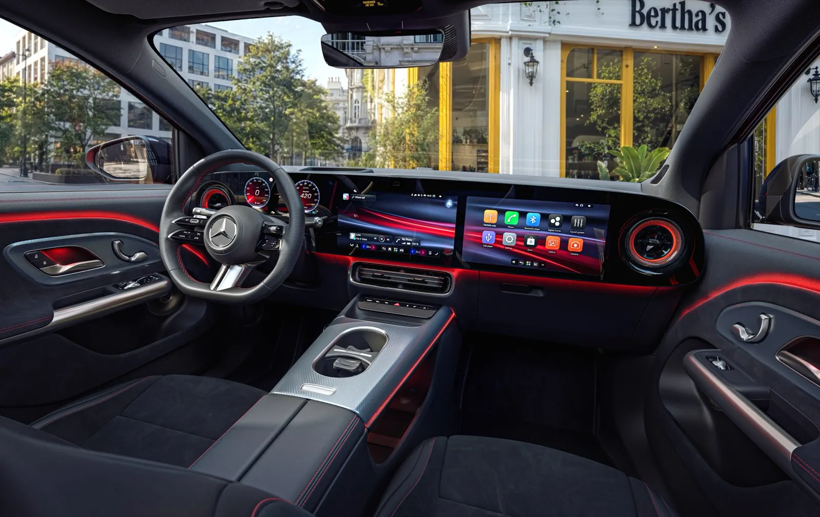 Intérieur du Mercedes-Benz GLA 2028