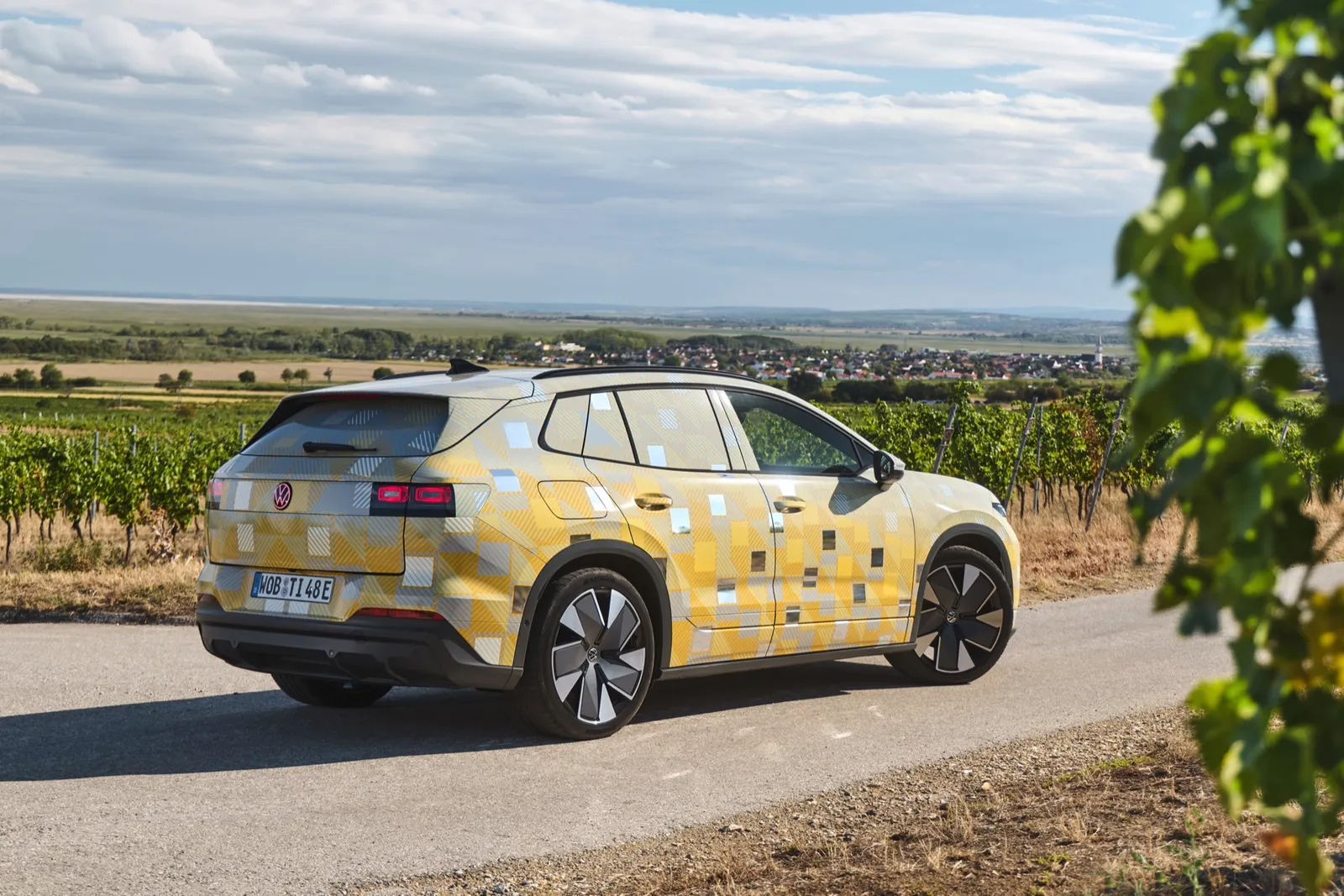 Identifiant Volkswagen. Tiguan présenté en avant-première, sous forme de prototype camouflé