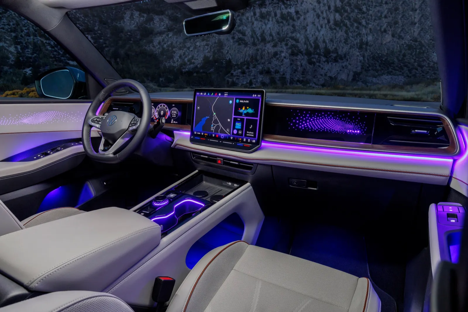 Intérieur du Volkswagen Atlas 2027